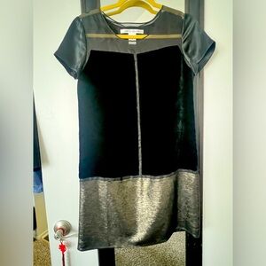 DVF Diane von Furstenberg Ethan black dress